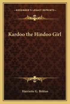 Paperback Kardoo the Hindoo Girl Book