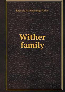 Paperback Wither family Book