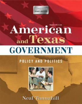 Paperback American and Texas Government: Policy and Politics Book