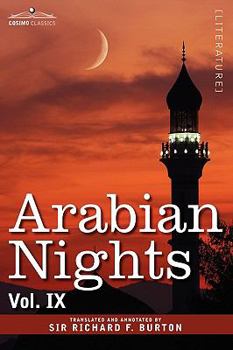 Paperback Arabian Nights, in 16 Volumes: Vol. IX Book
