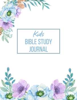Paperback Kid's Bible Study Journal: Daily Scripture Journal with Prompt Questions Book