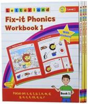 Paperback Fix-it Phonics - Level 1 - Student Pack (2nd Edition) Book