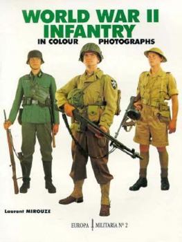 Paperback World War II Infantry: Colour Photography Book