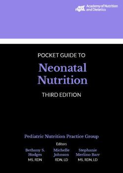 Spiral-bound Academy of Nutrition and Dietetics Pocket Guide to Neonatal Nutrition Book