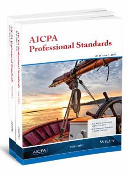 Paperback AICPA Professional Standards Set Book