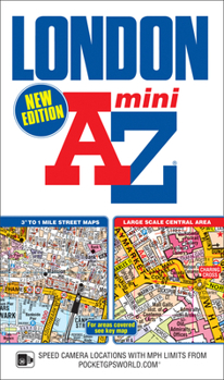 Paperback London Mini A-Z Street Atlas (Paperback) Book