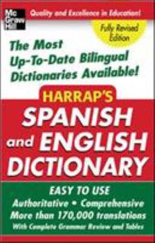 Paperback Harrap's Spanish and English Dictionary Book