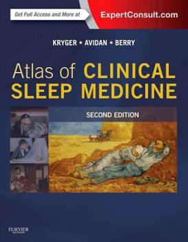 Hardcover Atlas of Clinical Sleep Medicine Book