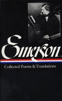 Hardcover Ralph Waldo Emerson: Collected Poems & Translations (Loa #70) Book