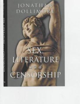 Hardcover Sex, Literature and Censorship Book