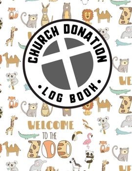 Paperback Church Donation Log Book