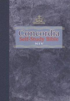 Hardcover Concordia Self-Study Bible-NIV Book