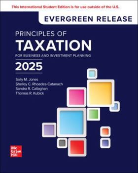 Paperback Principles of Taxation for Business and Investment Planning: 2025 Release ISE Book