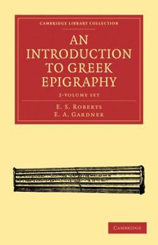 Paperback An Introduction to Greek Epigraphy 2 Volume Set Book