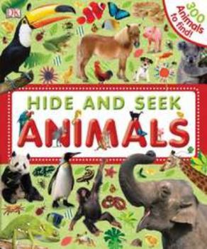 Hardcover Hide and Seek Animals Book