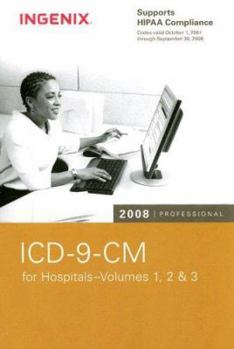Paperback ICD-9-CM Professional for Hosptials: Volumes 1, 2 & 3 Book