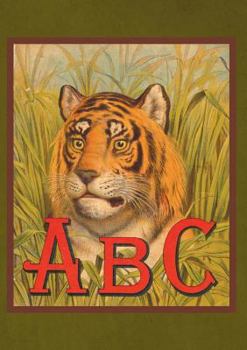Paperback Carnet Blanc Abécedaire Tête de Tigre [French] Book