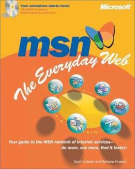 Paperback Msn the Everyday Web [With CDROM] Book