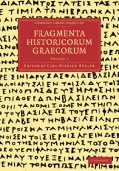 Electronics Fragmenta Historicorum Graecorum: Volume 2 [Latin] Book