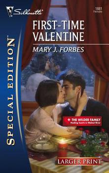 Mass Market Paperback First-Time Valentine [Large Print] Book