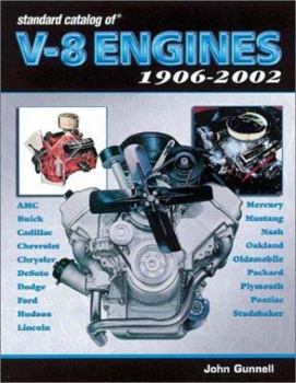 Paperback Standard Catalog of V-8 Engines 1906-2002 Book