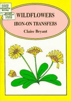 Paperback Wildflowers Iron-On Transfers Book