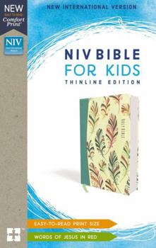 Paperback Niv, Bible for Kids, Flexcover, Teal, Red Letter, Comfort Print: Thinline Edition Book
