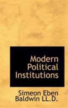 Paperback Modern Political Institutions Book