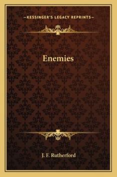 Paperback Enemies Book