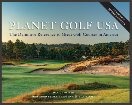 Hardcover Planet Golf USA: The Definitive Reference to Great Golf Courses in America, Revised Edition Book