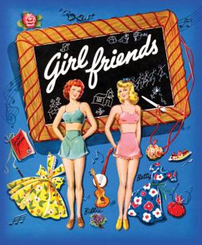 Paperback Girlfriends Paper Dolls Book