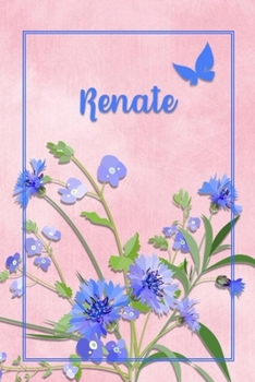 Renate: Personalized Journal with Her German Name (Mein Tagebuch)