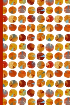 Notes: A Blank Isometric Graph Paper Notebook with Pies Are Squared Abstract Cover Art