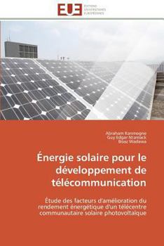 Paperback Énergie solaire pour le développement de télécommunication [French] Book