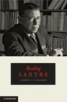 Hardcover Reading Sartre Book