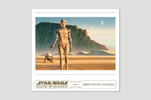 Calendar Star Wars Art: Ralph McQuarrie 2020 Poster Calendar Book