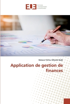 Paperback Application de gestion de finances [French] Book