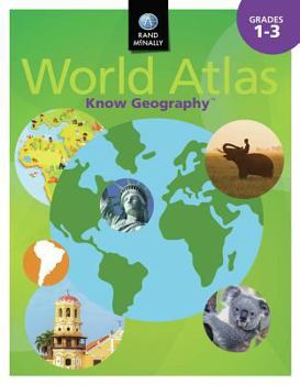 Paperback Know Geography World Atlas Grades 1-3 Book