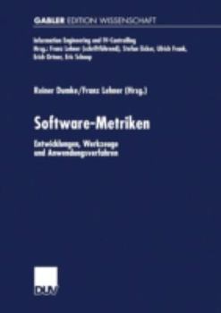 Paperback Software-Metriken: Entwicklungen, Werkzeuge Und Anwendungsverfahren [German] Book