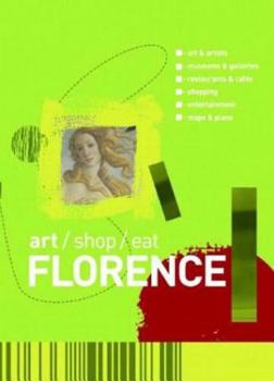 Paperback Art/Shop/Eat Florence Book