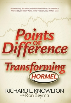 Hardcover Points of Difference: Transforming Hormel Book