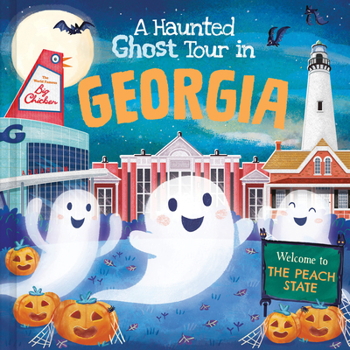 Hardcover A Haunted Ghost Tour in Georgia Book