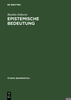 Hardcover Epistemische Bedeutung [German] Book