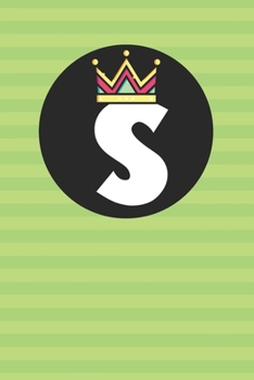 S : Personalized S letter notebook ! Unique customized Gift for whose names begin with S, beautiful journal for Men / Women -  with 120 Page , ... ( S notebook): The best gift for S letter