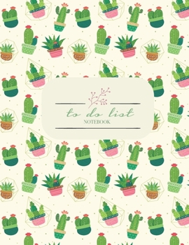 Notebook: To Do List Notebook with Cute catoon cover Extra large (8.5 x 11) inches, 110 pages, To do list notebook