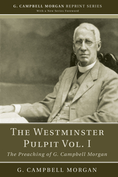 Paperback The Westminster Pulpit vol. I Book