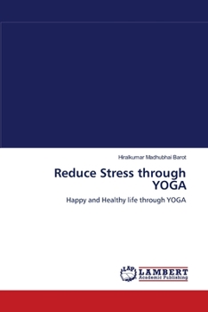 Paperback Reduce Stress through YOGA Book