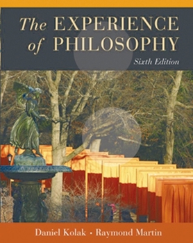 Paperback The Experience of Philosophy Book