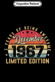 Composition Notebook: Vintage December 1967 Outfit 52nd Birthday Gift 52 Years Old  Journal/Notebook Blank Lined Ruled 6x9 100 Pages