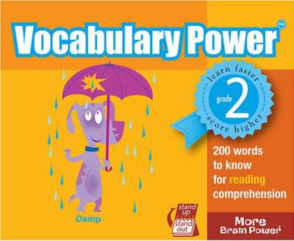 Spiral-bound Vocabulary Power, Grade 2: 200 Words to Know for Reading Comprehension Book